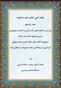 نقد ادبی بر کتاب فیه ما فیه جلد یازدهم